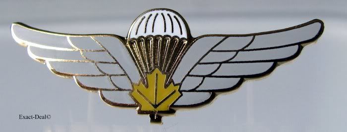 CANADA ARMY Canadian Airborne PARACHUTE PARA JUMP WINGS  