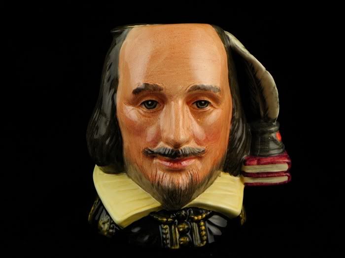 ROYAL DOULTON 1993 SHAKESPEARE D 6938 TOBY JUG MUG MINT  