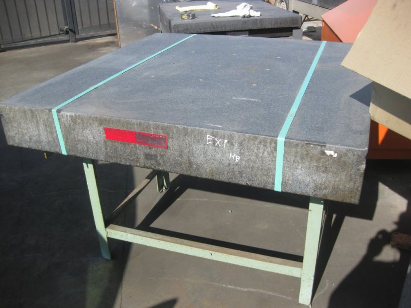 PRECISION 4 x 4 GRANITE SURFACE TABLE PLATE GRADE A  