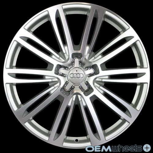 20 SILVER S LINE A7 STYLE WHEELS FITS AUDI A5 S5 RS5 B8 8T COUPE 