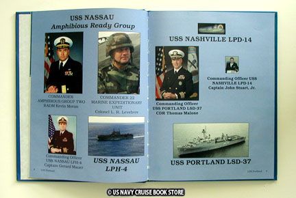 USS PORTLAND LSD 37 CRUISE BOOK 2000 2001  