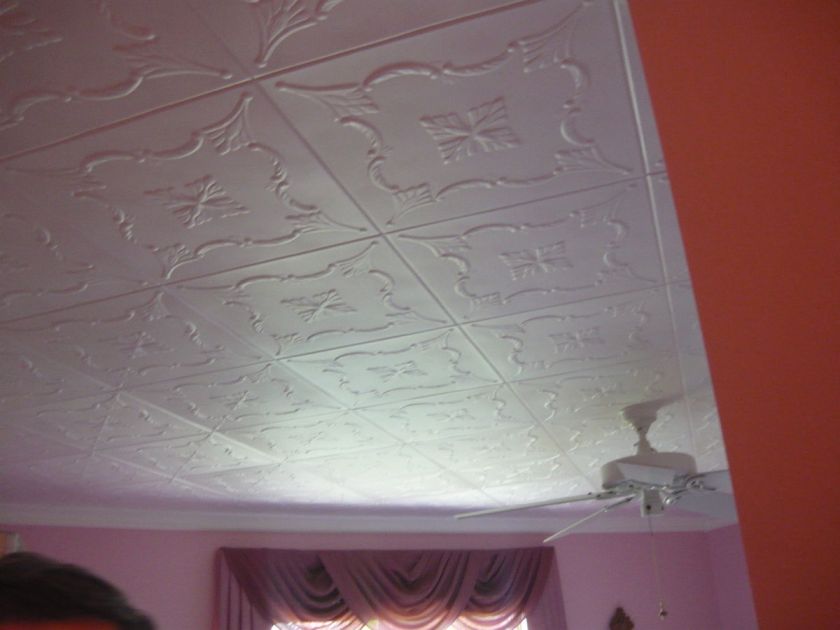 Tin Look Ceiling Tiles Easy Installation   R38W  