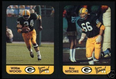 Green Bay Packers NFL Super Bowl II Set STARR NITSCHKE  