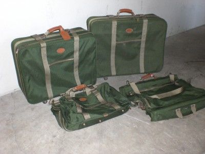 DAKOTA TUMI Suitcase Garment Bag Carry On 4 Piece Set  
