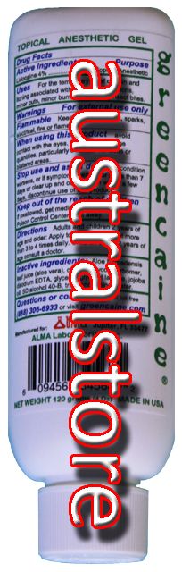Greencaine topical anesthetic lidocaine 4% deep numbing gel for 